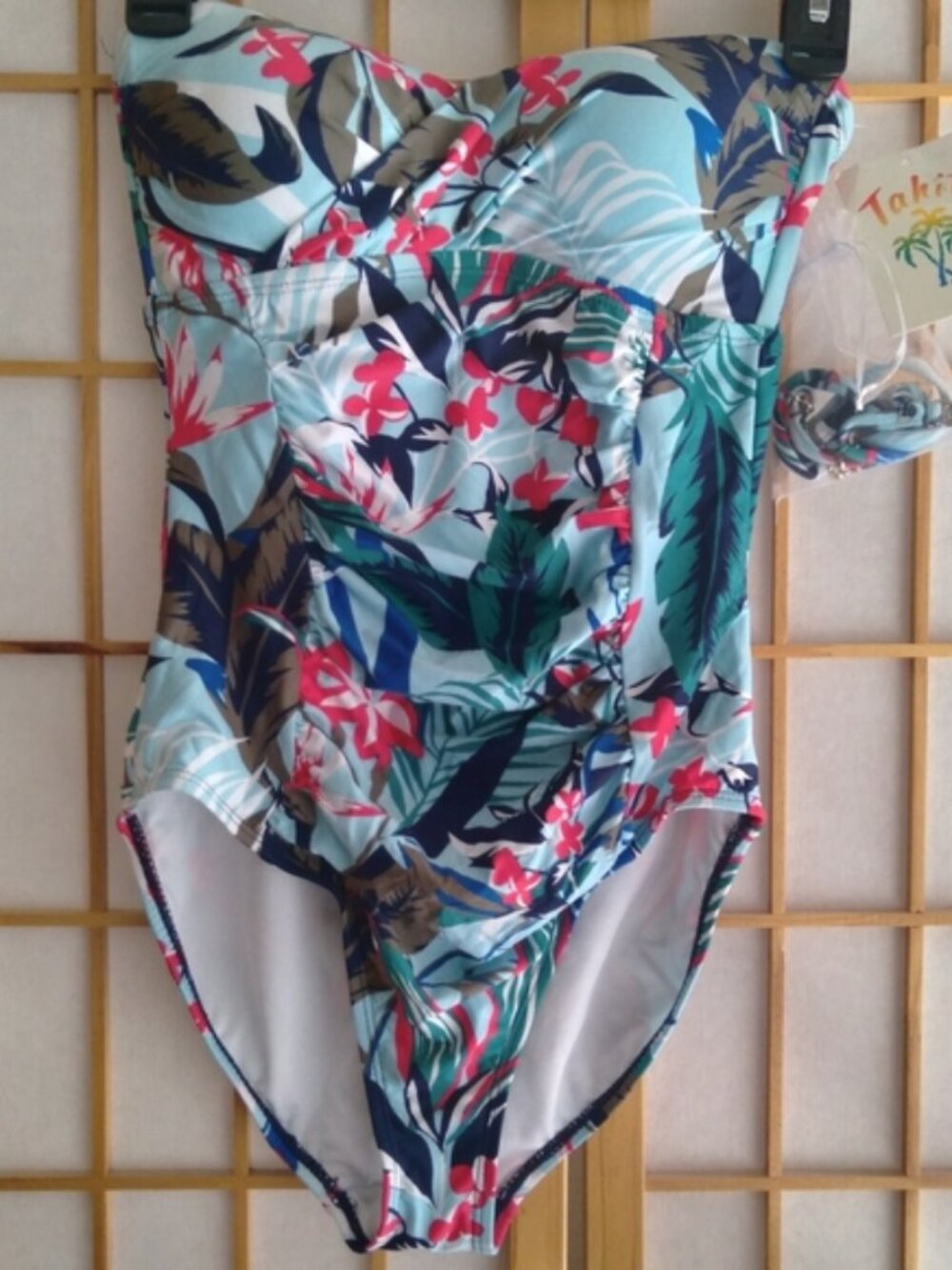 Tahiti Twist One-Piece Swimsuit